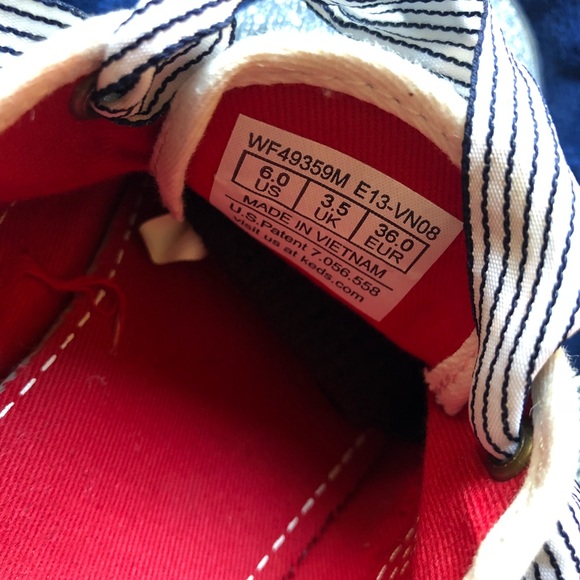 Keds Taylor Swift sneakers with ribbon laces W6 preppy sweet rare - Picture 7 of 8